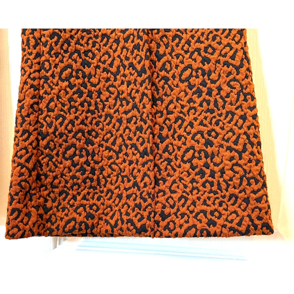 Industry Clothing Womens Pants Medium Leopard Print Flare Leg Stretch Retro EUC! - Picture 3 of 8
